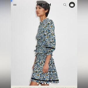 ME + EM:// floral mini dress